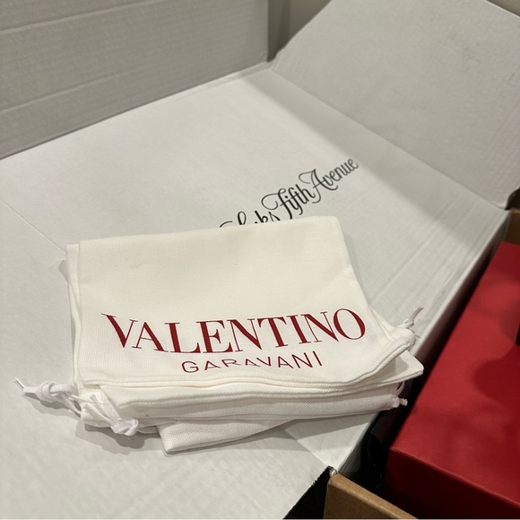 Valentino Rockstud Ankle Strap Stiletto Sandals - Picture 4 of 9